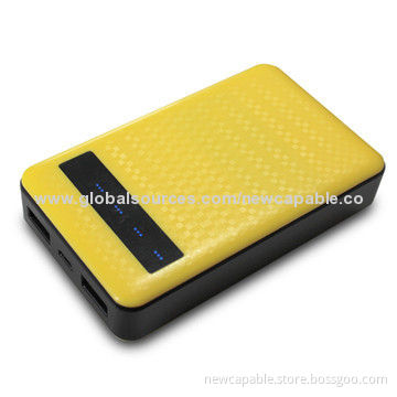 2A input power bank, dual outputNew